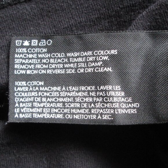 Men's Club Monaco 100% Cotton Black Striped Polo Shirt Size XS - Picture 4 of 4